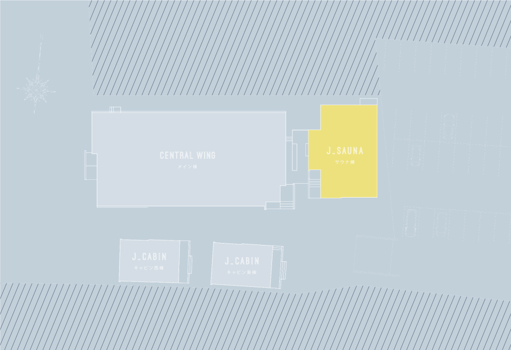フィールドマップ　サウナ棟